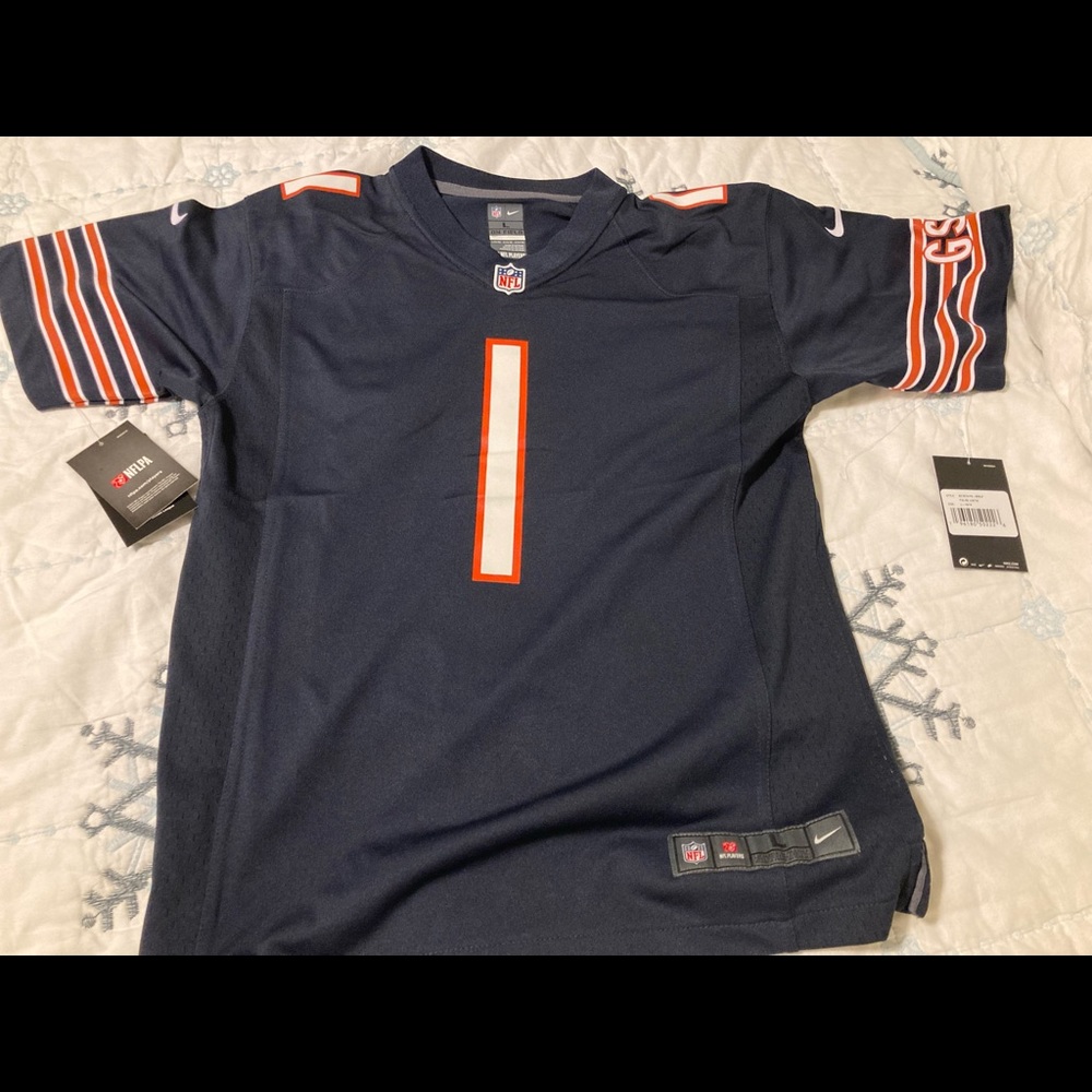 Nike Justin Fields Chicago Bears 2021 Jersey
